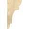 Ekena Millwork New Brighton Rough Sawn Corbel, Douglas Fir, 6"W x 8"D x 16"H COR06X08X16NEB00RDF - alternate 3